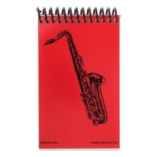 Mini Notebook Saxophone